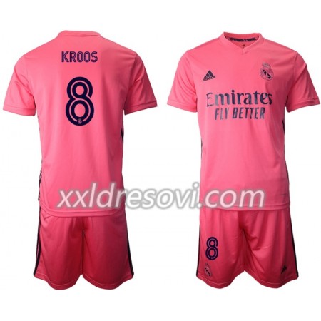 Real Madrid Toni Kroos 8 Drugi Dječji Komplet Dresovi za Nogomet 2020-2021 (+ kratke hlače)